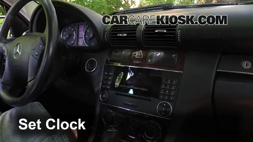 2007 Mercedes-Benz C280 4Matic 3.0L V6 Clock